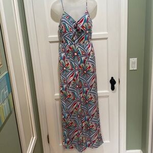 Rokoko Abstract Flower Power Jumpsuit small